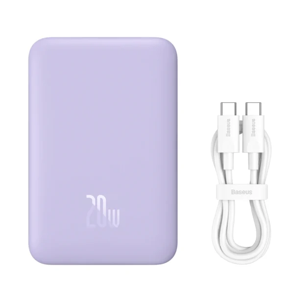 Baseus Magnetic Mini Air 10000mAh 20W Wireless Fast Charge Power Bank - Image 3