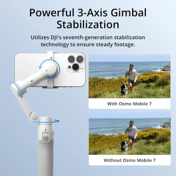 DJI Osmo Mobile 7 Gimbal Stabilizer for Smart Phones - Image 4