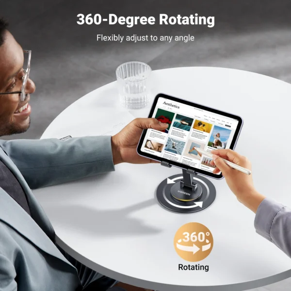 UGREEN 360 Rotating and Folding Phone Stand - Image 8