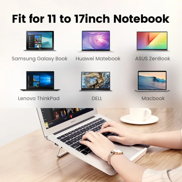 UGREEN Foldable Desktop Laptop Stand - Image 8