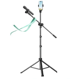 UGREEN Professional Floor Microphone and Phone Tripod