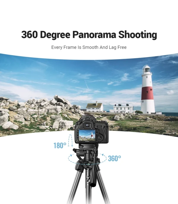 UGREEN Professional Tripod For Phone and Cameras - Image 10