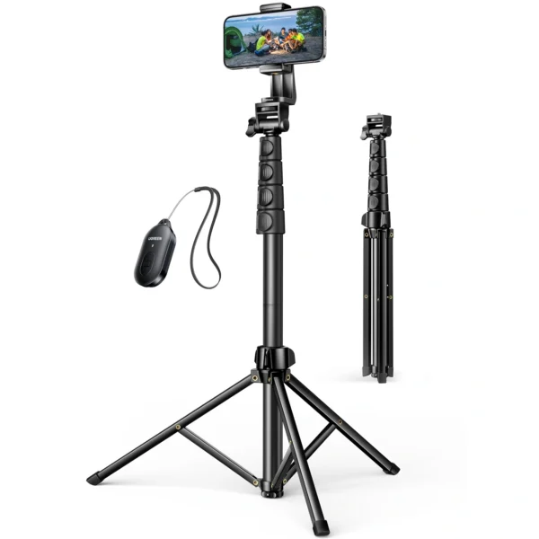 UGREEN Tripod and Selfie Stick with Bluetooth Remote