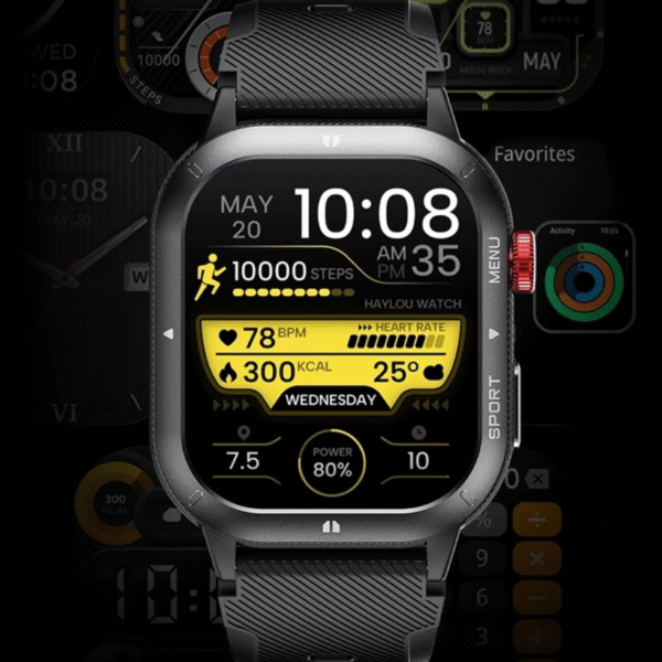 Haylou IRON Neo Smart Watch - Silver - Image 2