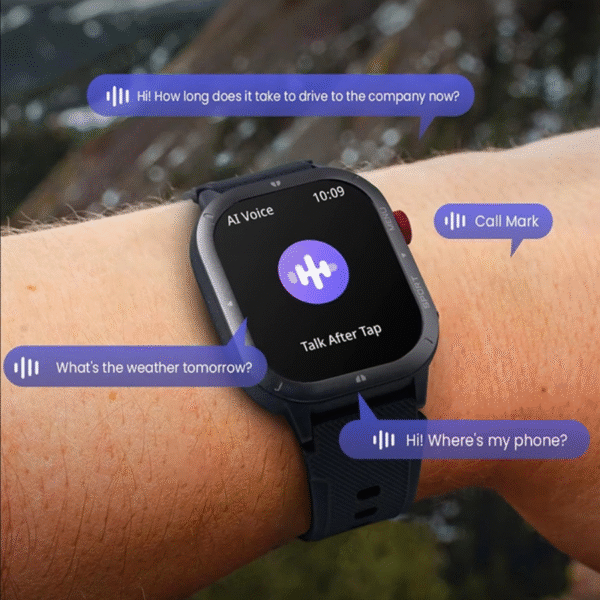 Haylou IRON Neo Smart Watch - Silver - Image 9
