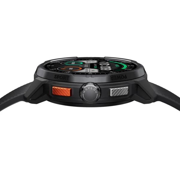 Haylou Solar Ultra GPS Tracking Smart Watch - Black - Image 4