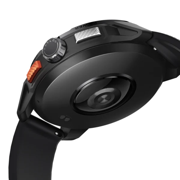 Haylou Solar Ultra GPS Tracking Smart Watch - Black - Image 3