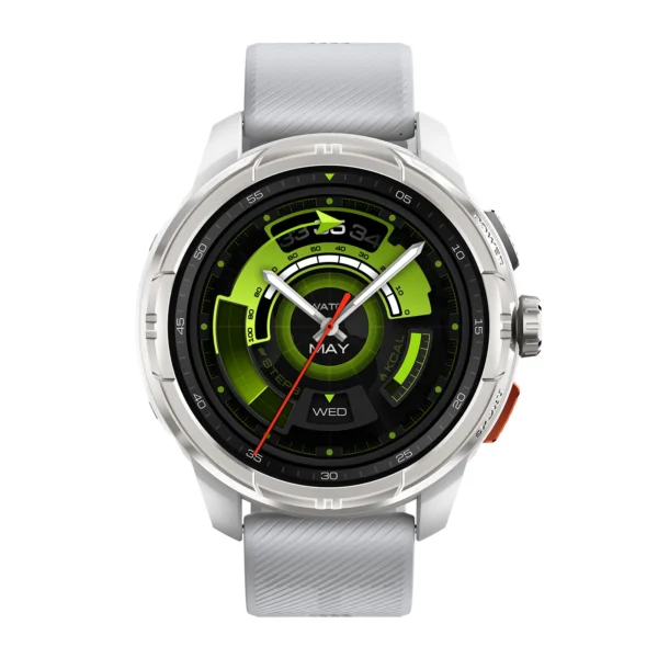 Haylou Solar Ultra GPS Tracking Smart Watch - Silver - Image 4