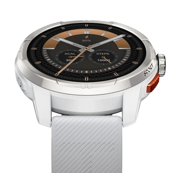 Haylou Solar Ultra GPS Tracking Smart Watch - Silver - Image 3