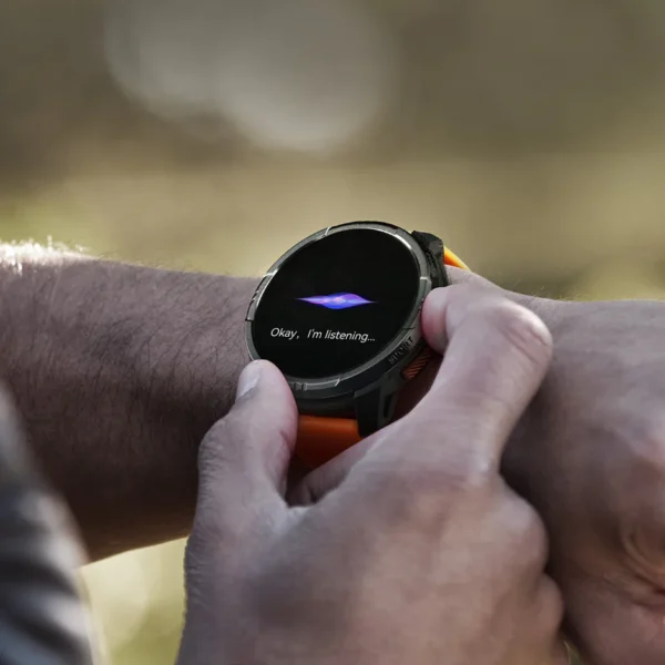 Haylou Solar Ultra GPS Tracking Smart Watch - Black - Image 12