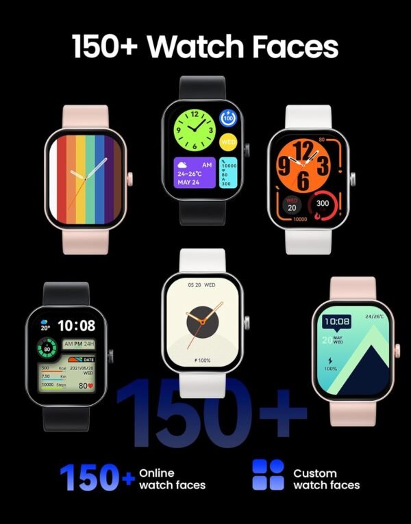 Haylou Watch S6 Smart Watch - Silver - Image 9