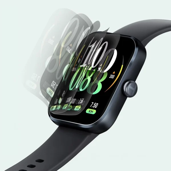Haylou Watch 4 GPS Tracking Smart Watch - Black - Image 7