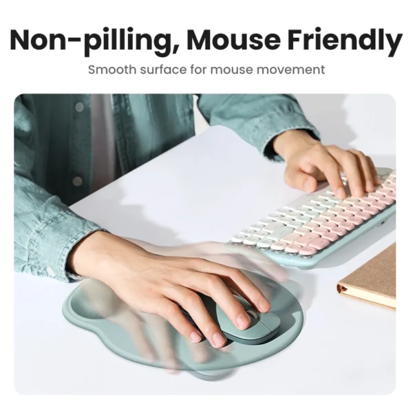 UGREEN Ergonomic Mouse Pad with Wrist Rest - Image 2