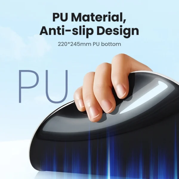 UGREEN Ergonomic Mouse Pad with Wrist Rest - Image 4