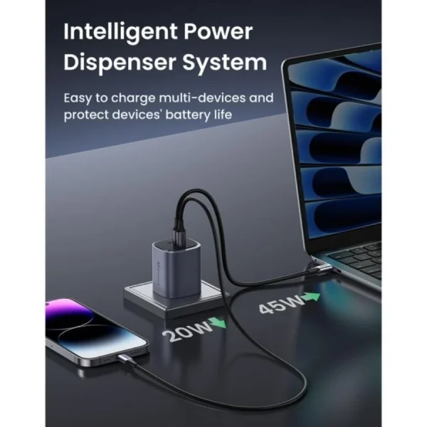 UGREEN Nexode S 65W 3-Port GaN PD Fast Charger - Image 6