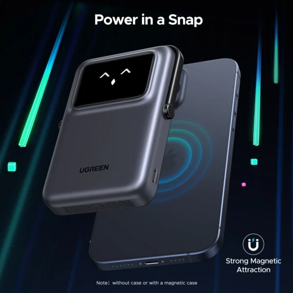 UGREEN UNO Series Magnetic 10000mah 20W Wireless Power Bank - Image 3