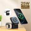 Baseus MagPro 25W 3-in-1 Magnetic Wireless Charging Station - Image 12
