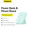 Baseus MagPro 5000mAh 20W Magnetic Bracket Wireless Power Bank - Image 13