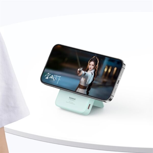 Baseus MagPro 5000mAh 20W Magnetic Bracket Wireless Power Bank - Image 7