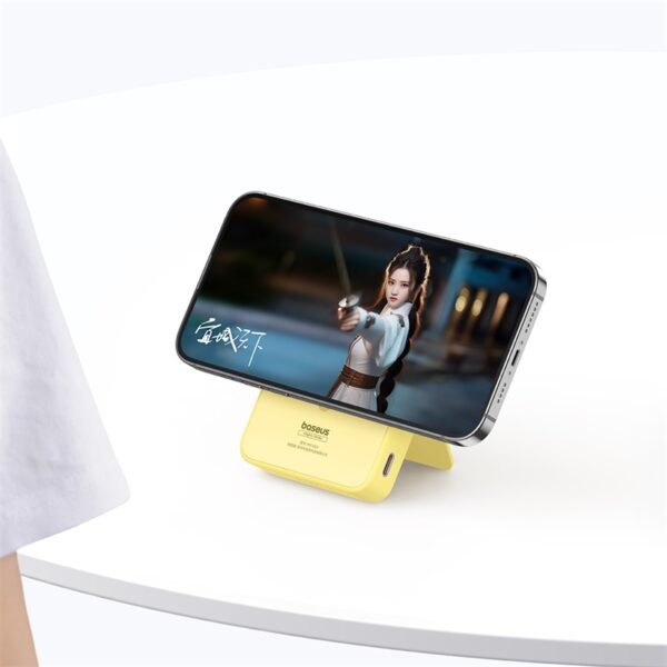 Baseus MagPro 5000mAh 20W Magnetic Bracket Wireless Power Bank - Image 9