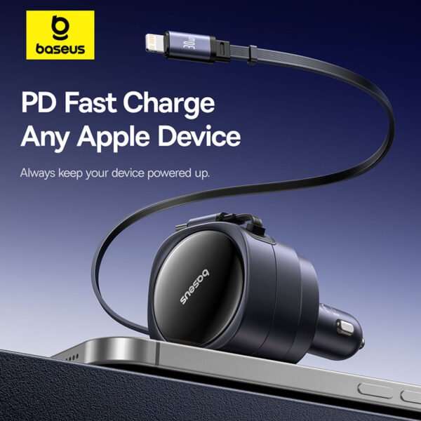 Baseus Enjoyment Max 60W Car Charger - Image 10