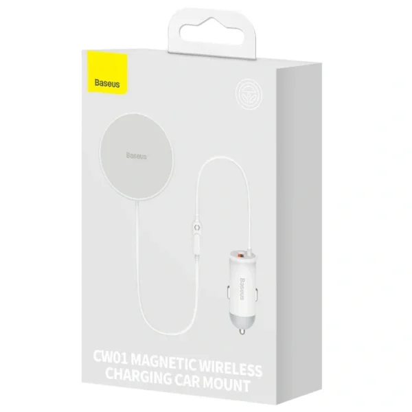 Baseus CW01 40W Magnetic Wireless Charging Car Mount - Image 6
