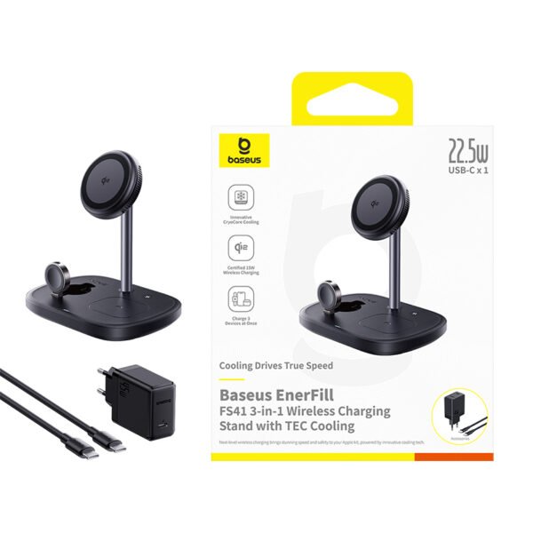 Baseus EnerFill FS41 3-in-1 Wireless Charging Stand - Image 11