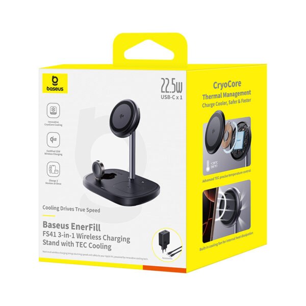 Baseus EnerFill FS41 3-in-1 Wireless Charging Stand - Image 12