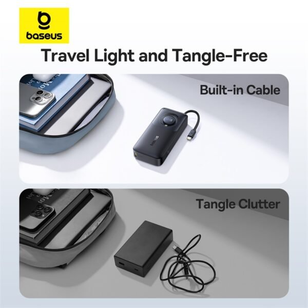 Baseus Free2Pull 30W 10000mAh Fast Charging Power Bank - Image 7
