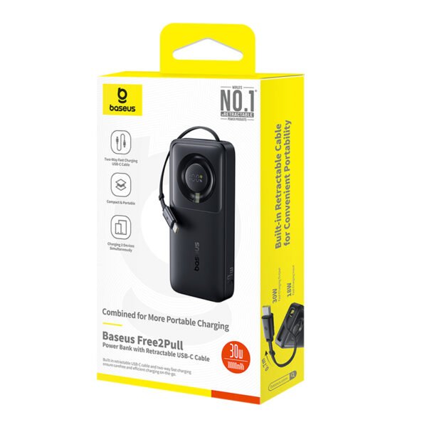 Baseus Free2Pull 30W 10000mAh Fast Charging Power Bank - Image 12