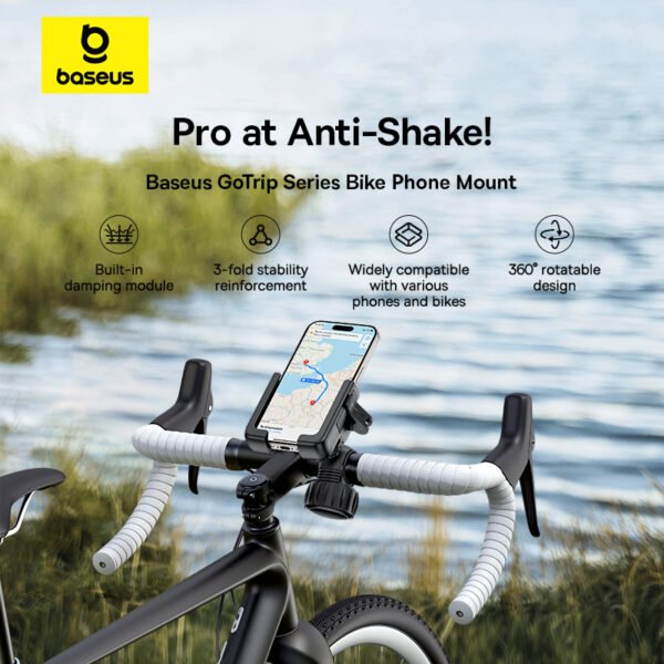 Baseus GoTrip Series Bike & Bicycle Phone Mount - Image 13