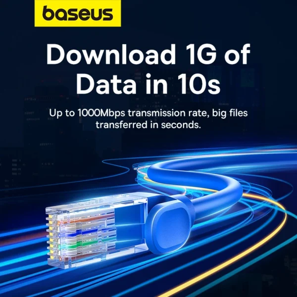 Baseus CAT 6 0.5M High Speed Gigabit Ethernet Cable - Image 10
