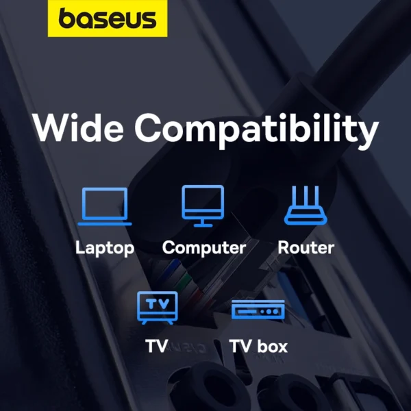 Baseus CAT 6 0.5M High Speed Gigabit Ethernet Cable - Image 13