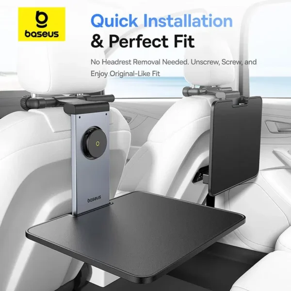Baseus MagPro II Versatile Car Mount for Backseat Headrests - Image 15