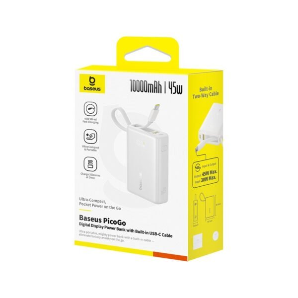 Baseus PicoGo 45W 10000mAh Fast Charging Power Bank - Image 11