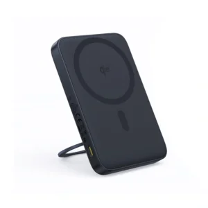 Baseus PicoGo Qi2 5000mAh 20W Magnetic Wireless Fast Charging Power Bank with Rotatable Stand - Cosmic Black (P10076802123-00)