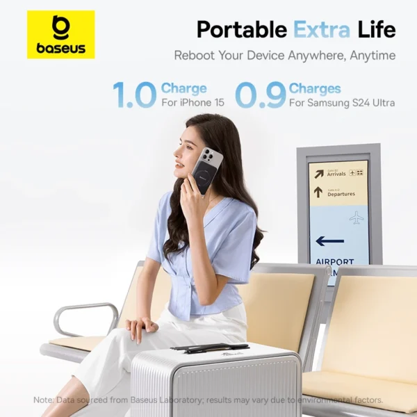 Baseus PicoGo Qi2 5000mAh 20W Magnetic Power Bank - Image 8