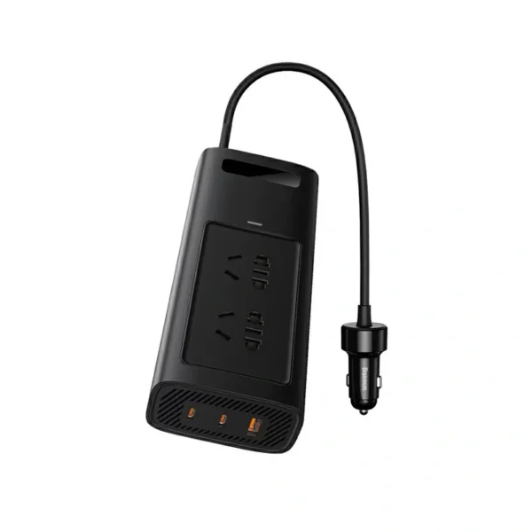 Baseus Power Inverter Pro 150W Car Current Converter - Image 2