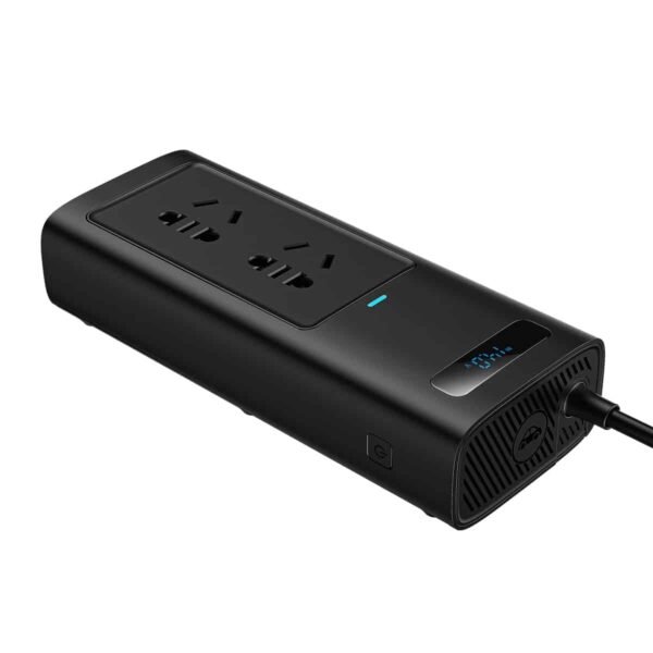 Baseus Power Inverter Pro 150W Car Current Converter - Image 4