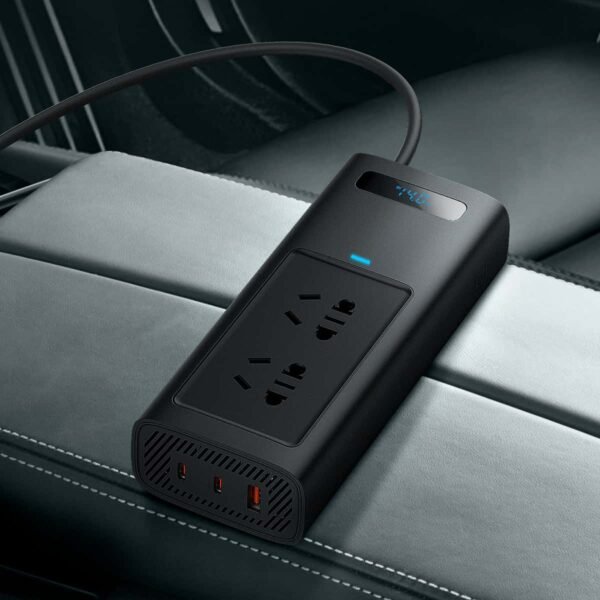 Baseus Power Inverter Pro 150W Car Current Converter - Image 8