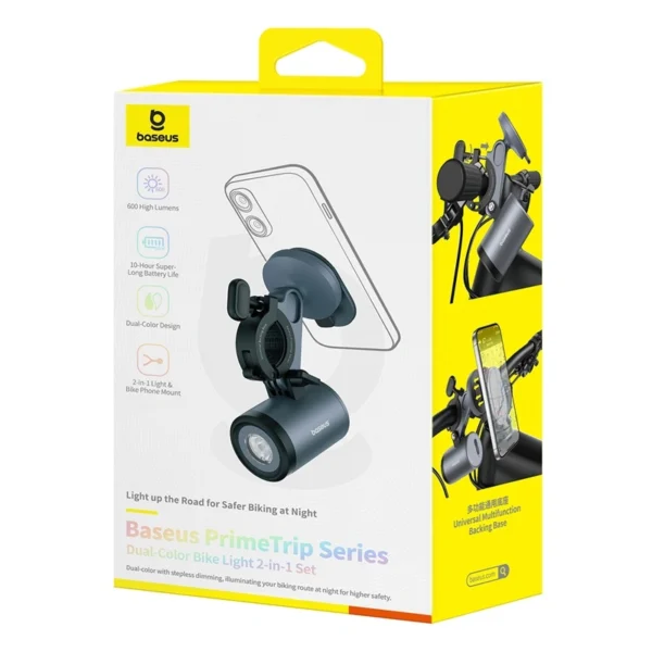 Baseus PrimeTrip Series Dual - Color Bike Light and Holder - Image 17