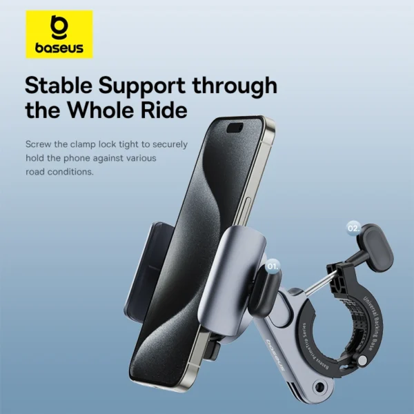 Baseus PrimeTrip Magnetic Bike Phone Holder - Image 10