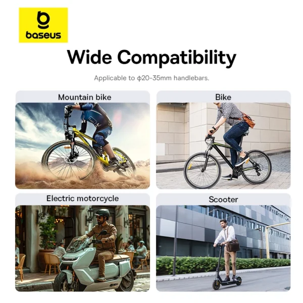 Baseus PrimeTrip Magnetic Bike Phone Holder - Image 11