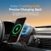 Baseus Wisdom Pro Auto Coil Alignment Car Mount Wireless Charger - Image 13