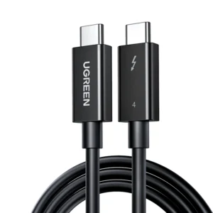UGREEN Thunderbolt 4 0.8 Meter 8K Video, 40Gbps Data, 100W Type-C Fast Charging Cable –  US501 - 30389