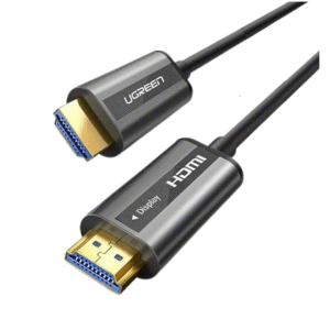 UGREEN Optical Fiber 10 Meter 4K HDMI Cable Male to Male Zinc Alloy Shell Black - HD132 - 50717