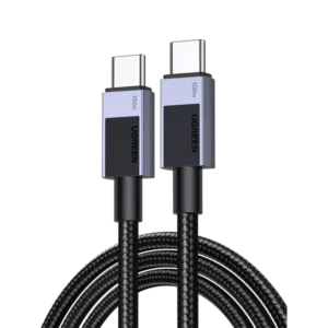 UGREEN 100W 5A Max 1 Meter Type-C to Type-C PD Fast Charging Nylon Braided Cable | L512 - 45063