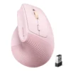 UGREEN 2.4GHz Wireless Vertical Mouse - Pink - Image 2