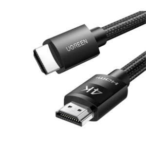 UGREEN 4K 2.0 HDMI 5 Meter Male to Male Nylon Braided Cable – HD119 – 40103