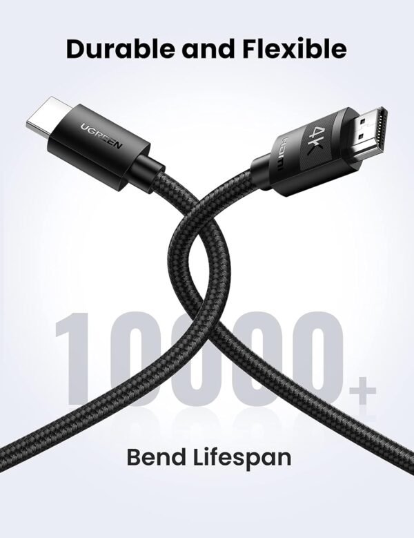 UGREEN 4K 2.0 HDMI 1m Nylon Braided Cable - Image 10